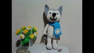 Лайка, ч.1.  Husky, р.1. Amigurumi. Crochet.  Вязаные игрушки. Амигуруми..