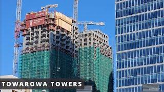 Warszawa / Warsaw Budowa wież Towarowa Towers / Construction of Towarowa Towers - update 08.04.2023