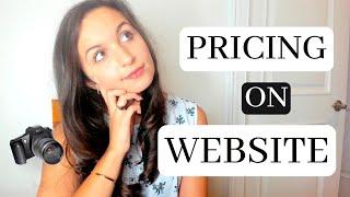 Should You Put Your Pricing on your Wedding Photography Website?