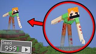 MINECRAFT MOST SCARY ( SEEDS )  | MINECRAFT HORROR SEED 666 | MINECRAFT HORROR |