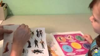 Tangled Reusable Sticker Book (Disney Tangled) - Kinder Playtime