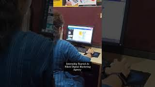 Internship Started At Niksh Digital Marketing Agency #Amravati #trending  #viral #digitalmarketing