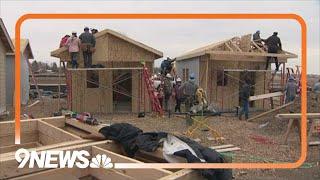 Tiny home village being constructed for unhoused veterans