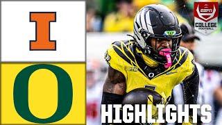 Illinois Fighting Illini vs. Oregon Ducks | Full Game Highlights | ESPN College Football