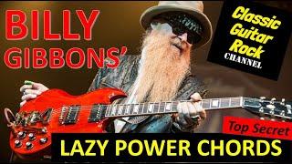 Billy Gibbon's secret lazy power chords will change your life