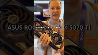 RTX 5070 Ti - ASUS ROG STRIX first look! CES 2025