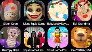 Baby Bobby Daycare,[BETA] Mega Escape: Squid Game,SQUID GAME FAMILY PRISON,SQUID GAME PRISON...