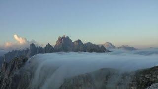 Dolomiten-Klettertour Drei Zinnen #1 - über den Wolken - Abenteuer Alpin 2012 (Folge 4.1)