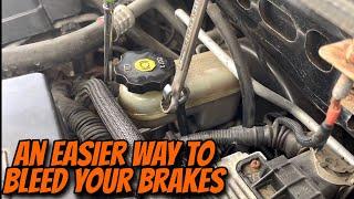 How to replace a master cylinder without bleeding the system… Works on anything/ Chevy Equinox