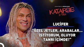 Katarsis X-TRA - Lucifer: İmam Hatip Mezunuyum. Haç da Takarım,Cuma Namazına da Giderim. Ölümsüzüm!