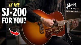 What's The Gibson SJ-200 Acoustic Sound? Should YOU Play an SJ-200?