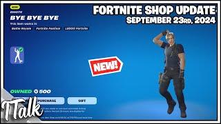 *NEW* BYE BYE BYE DEADPOOL EMOTE! Fortnite Item Shop [September 23rd, 2024] (Fortnite Chapter 5)