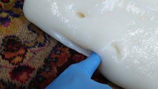 Cleaning a 60 year old carpet with MEGA GOO The New Method Cuts Dirt Like Bread 