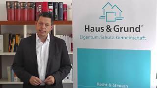 Darauf sollte man bei der Vermietung von Gewerberäumen achten | Haus & Grund TV mit RA Ralf Glandien