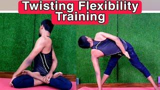 Twisting Asana/Twisting Flexibility Exercises/Kamarmarod Asana/Supine Flexibility Practices-