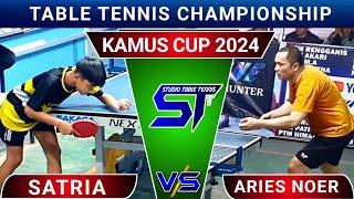 Satria SATELITE Vs Aries Noer AZAHRA Table Tennis Championship Div. C 2024