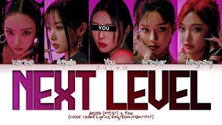 [Karaoke] aespa (에스파) "NEXT LEVEL" (Color Coded Eng/Han/Rom/가사) (5 Members)