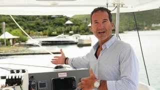 Paul Cayard on The Moorings 4800 Sailing Catamaran