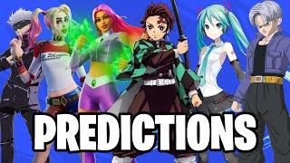 Item SHOP DECEMBER Collabs Skins Predictions Fortnite