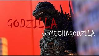 GODZILLA VS MECHAGODZILLA (MINUS ONE STOP MOTION)