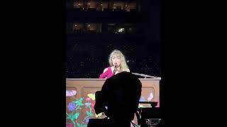 Crowd singing “You’re On Your Own, Kid” with Taylor Swift at the Eras Tour