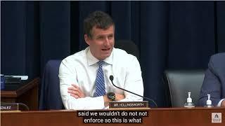 Rep. Hollingsworth Questions Director Grewal on Staff Accounting Bulletin 121