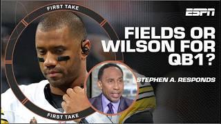 Stephen A. WANTS TO SEE Russell Wilson in Week 2! Shannon Sharpe RESPONDS! | First Take