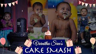 Varnitha Sree's 1st Birthday Song | Cake Smash | Save The date Video |