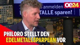 Philoro stellt den Edelmetallsparplan vor