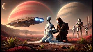 Alone, Wounded and Pregnant by the Galactic Emperor, the Alien Maiden was Saved by a Human War...