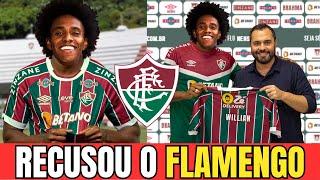 VOANDO NA GRÉCIA! WILLIAN VEM PARA SER TITULARCOM ÁRIAS NO ATAQUE DO FLU! NOTÍCIAS DO FLUMINENSE