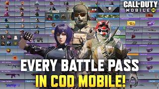 COD Mobile Battle Pass Evolution! (2019 - 2023) Every Battle Pass in CODM!