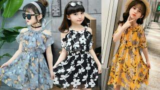 Chiffon kids dress/beautiful Chiffon design ideas for girls.