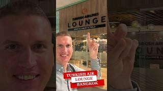 Turkish Air Lounge at BKK 