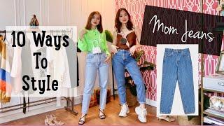 How To Style Your Mom Jeans (10 Ways)