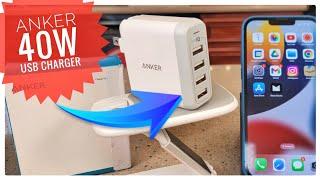 Anker 40W 4 Port USB Wall Charger Review