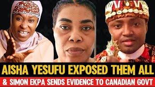 E Don Happen Simon Ekpa Finally Sends Loads Of Evidence To Canadian Govt As Aisha Yesufu Replies