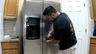 How to Move a Two Door Refrigerator | Movers in Lewisville | Rescue Moving Services (972) 249-8233