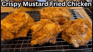 Crispy Mustard Fried Chicken Recipe