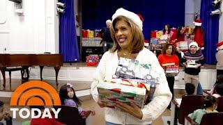 Hoda Kotb gives a special surprise to students who are giving back