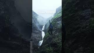 TOP 3  MONSOON PLACES IN MAHARASHTRA KALU WATERFALL MALSHEJ GHAT KUMBHE WATERFALL