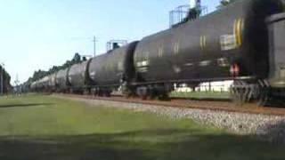 CSX Mixed Manifest Freight - Folkston, Georgia