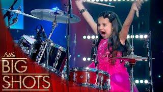 Eduarda The Brazilian Drumming Sensation! @BestLittleBigShots