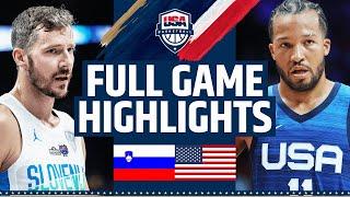 SLOVENIA vs USA SHOWCASE | FULL GAME HIGHLIGHTS | August 12, 2023