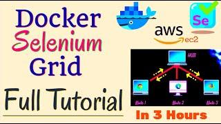 Docker Selenium Grid - Full Tutorial for Test Automation | Run Selenium Tests On Docker Containers