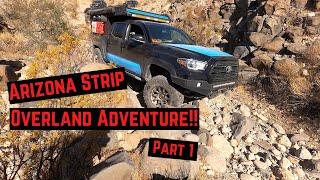 Amazing Toyota Overland Adventure In The Arizona Strip!! Part 1