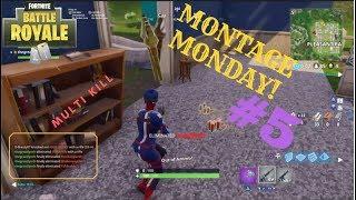 MONTAGE MONDAY'S - Fortnite Battle Royale Clip #5 - J Mystic