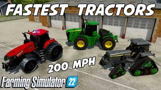 Fastest All Platform Tractors For Farming Simulator 22