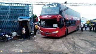 Green Line Double Decker Man Multi-Axle Bus Live in BD part-1