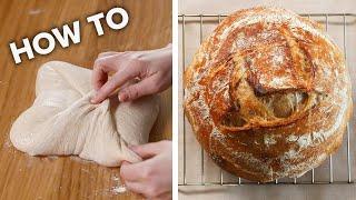 How To Make Sourdough For Beginners • Tasty